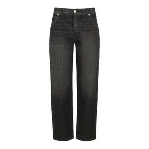 Daily Blue Mantra Jean Dark Wash Barrel Button Fly Sustainable Denim Onxy